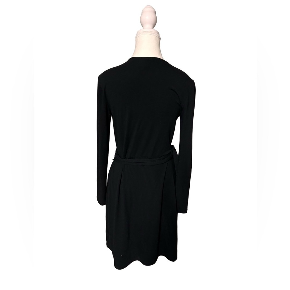 Old Navy black wrap dress size XS Tall great condition! - Picture 2 of 3